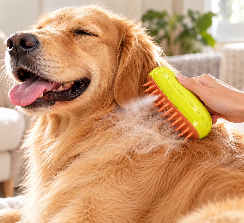 3-in-1 Pet Grooming Brush