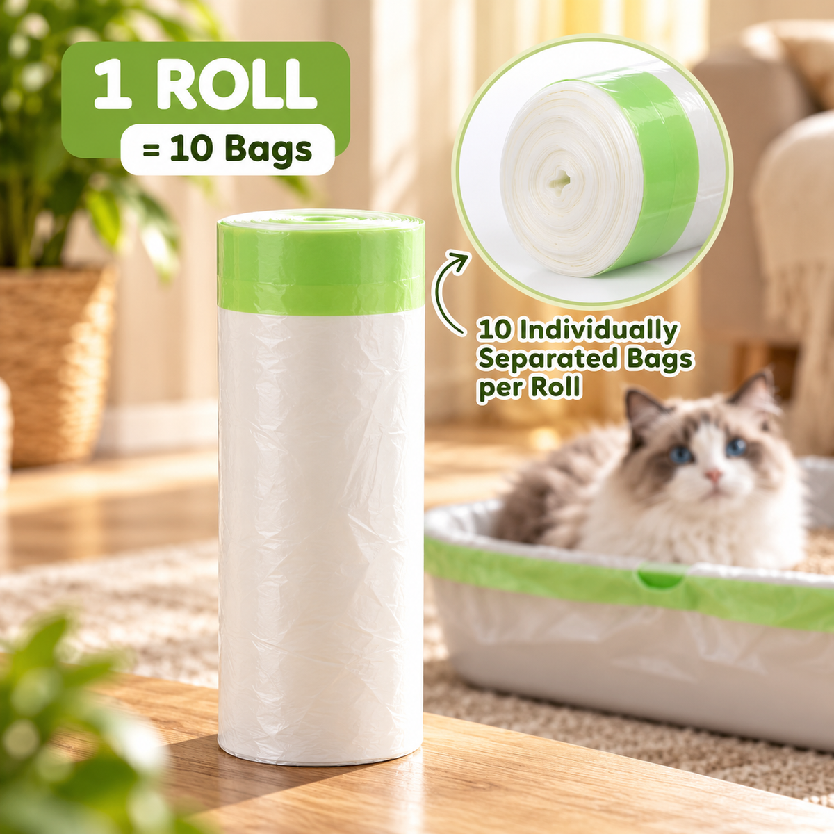 MauPawz Easy-Clean Litter Box Liners