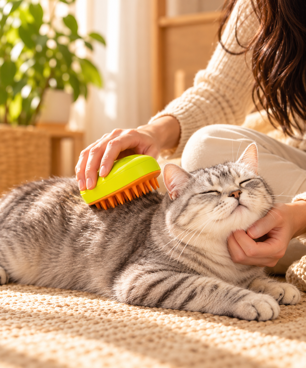 3-in-1 Pet Grooming Brush
