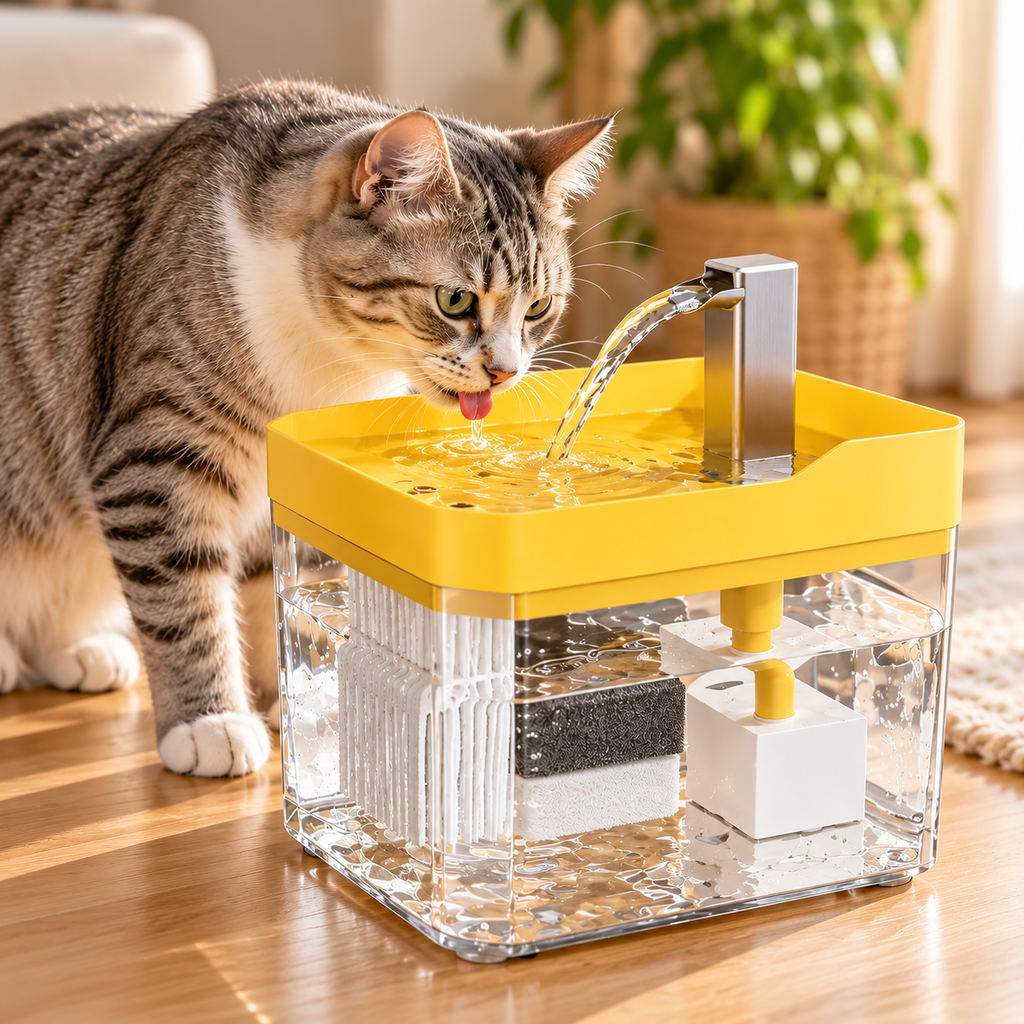 Automatic Pet Water Fountain – 1.5L