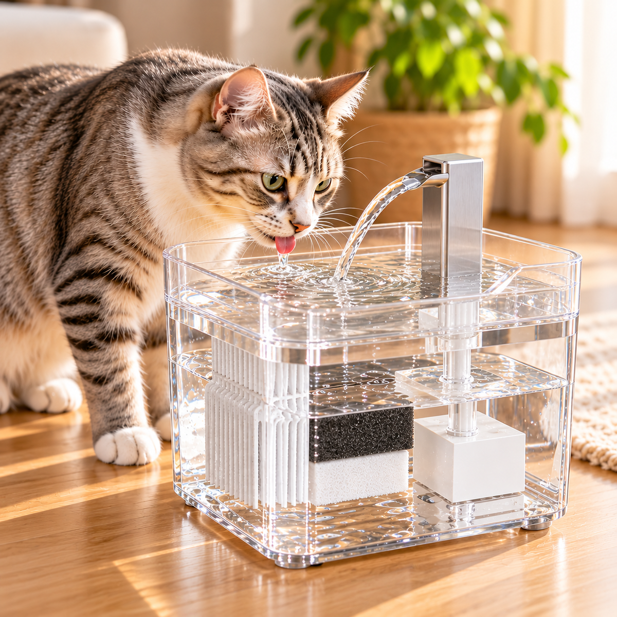 Automatic Pet Water Fountain – 1.5L