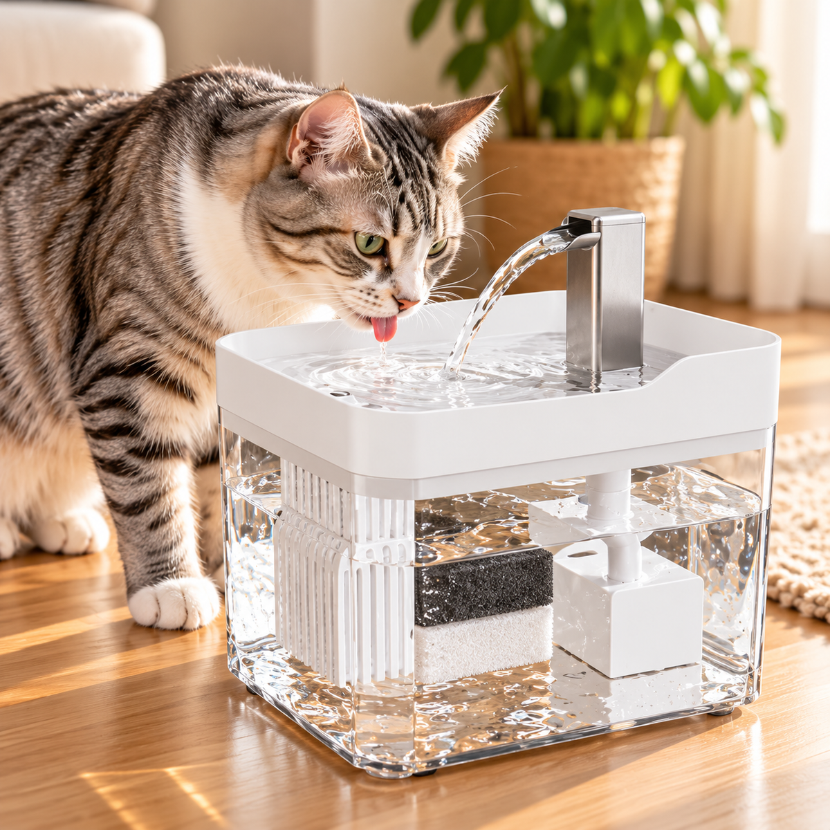 Automatic Pet Water Fountain – 1.5L