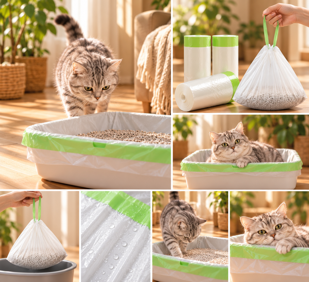 MauPawz Easy-Clean Litter Box Liners